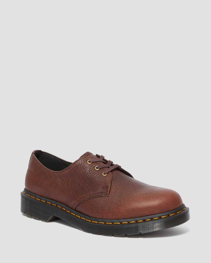 Dr. Martens 1461 Ambassador Deri Erkek Oxford Ayakkabı - Ayakkabı Kahverengi |LFVNK2856|